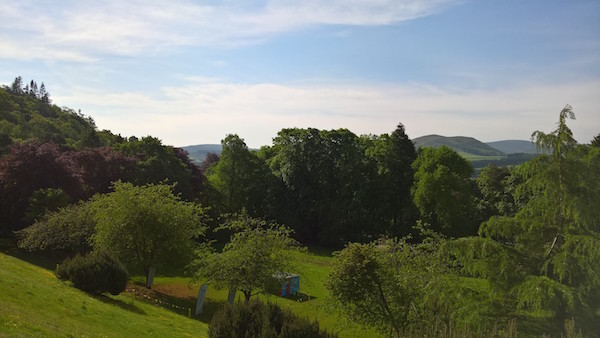 view from hotel
